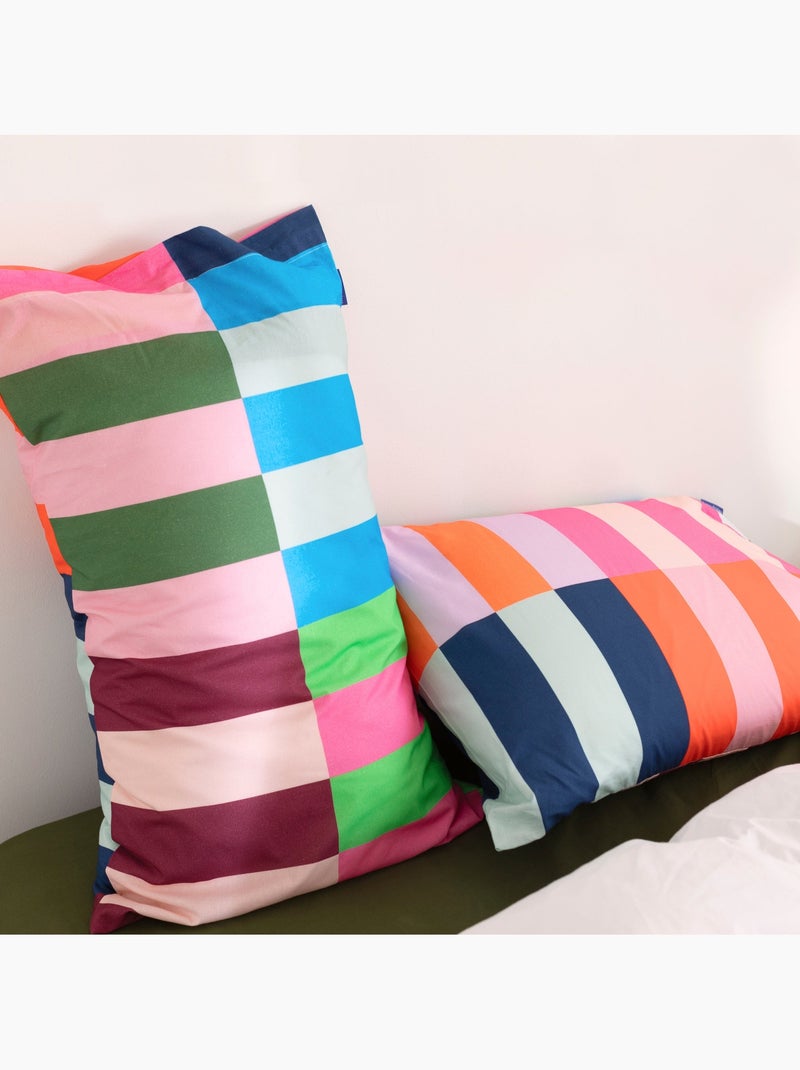 Federa per cuscino Color pop "Happyfriday" Multicolore - Kiabi