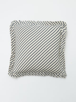 Federa per cuscino con volant (45 x 45 cm)