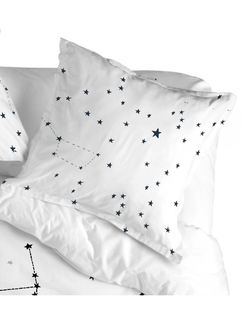 Federa per cuscino Constellation "Happyfriday" Nero Bianco - Kiabi