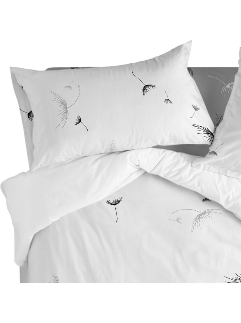 Federa per cuscino Dandelion "Happyfriday" Bianco - Kiabi