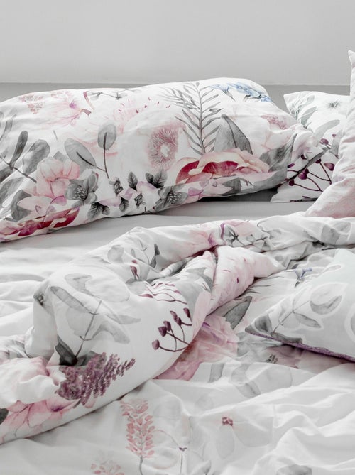 Federa per cuscino Delicate bouquet "Happyfriday" - Kiabi