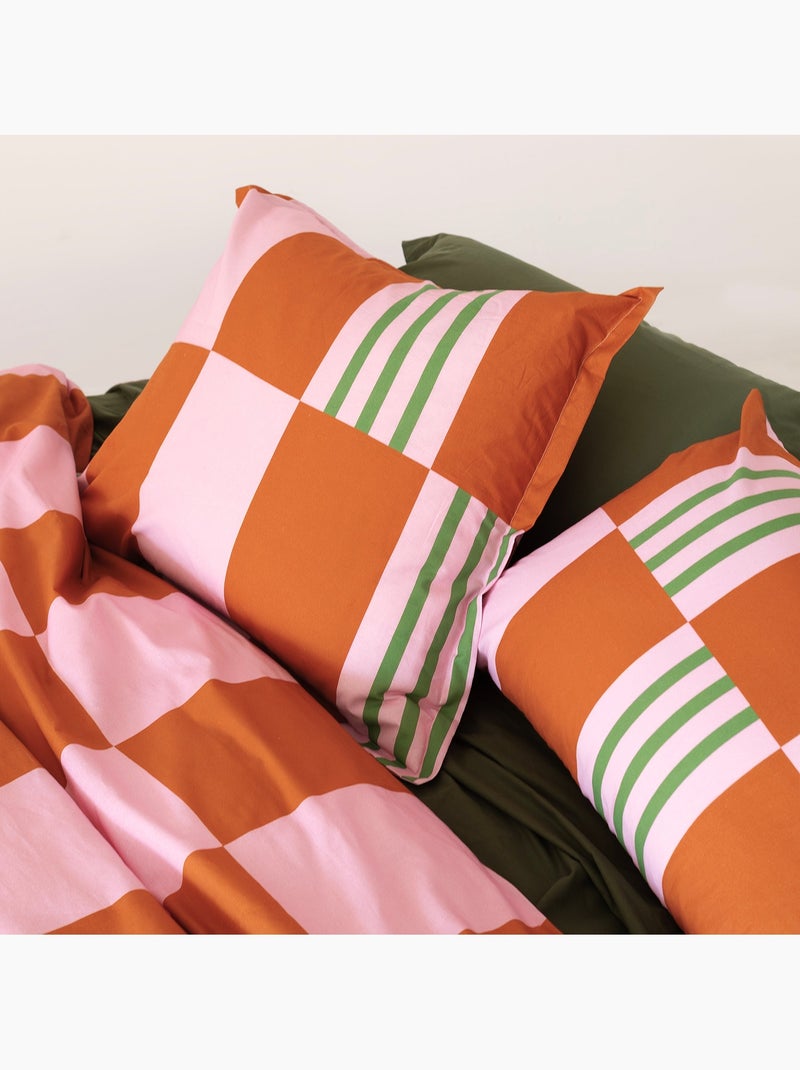 Federa per cuscino Flash beat "Happyfriday" Multicolore - Kiabi