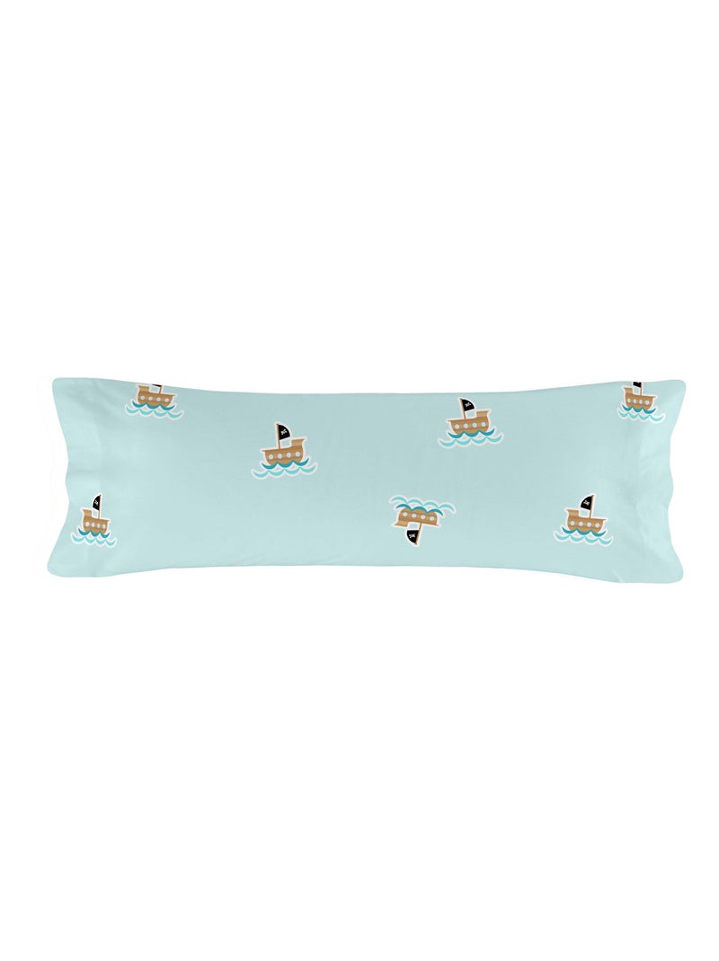 Federa per cuscino Flying boy "Happyfriday" Blu - Kiabi