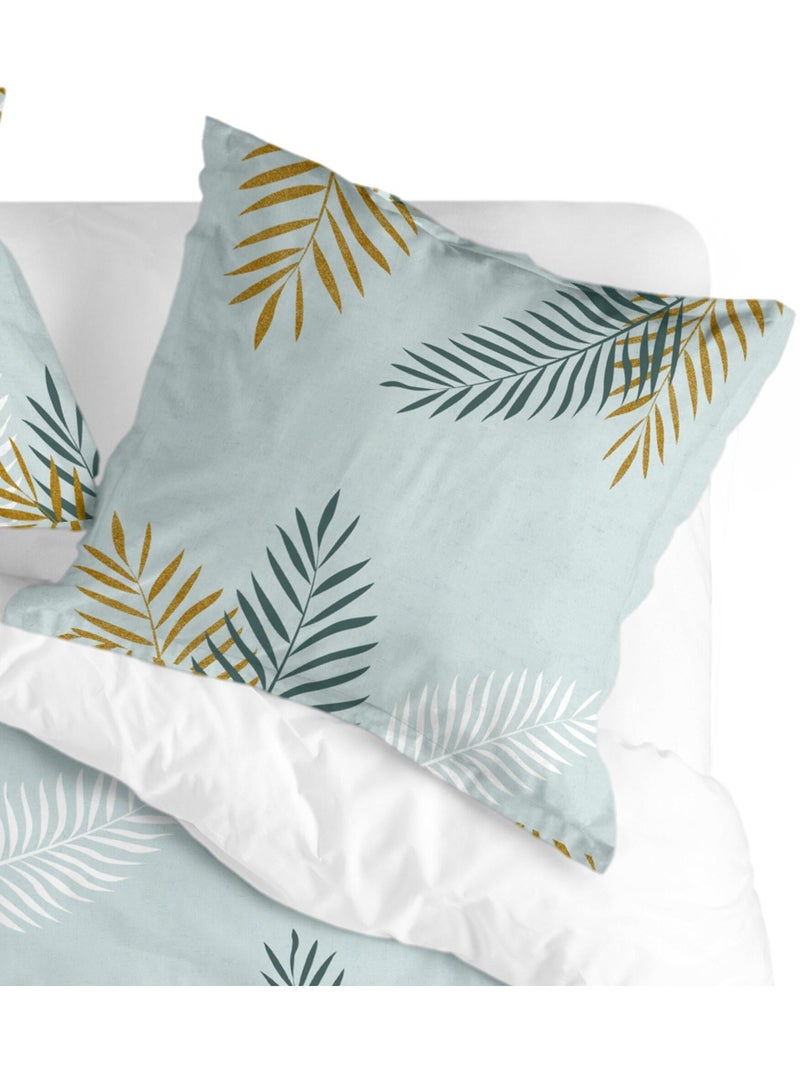 Federa per cuscino Foliage mint "Happyfriday" Multicolore - Kiabi