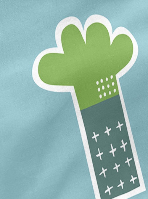 Federa per cuscino Funnysaurus "Happyfriday" - Kiabi