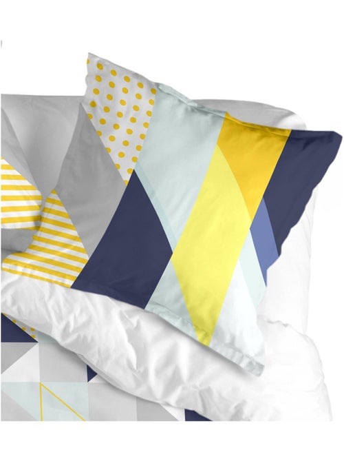 Federa per cuscino Geo dot "Happyfriday" - Kiabi