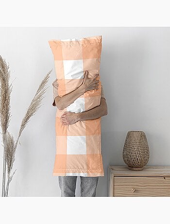 Federa per cuscino gingham "happyfriday