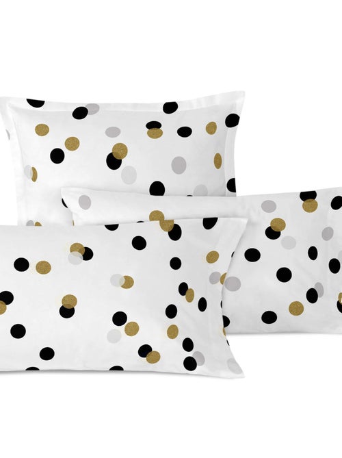 Federa per cuscino Golden dots "Happyfriday" - Kiabi