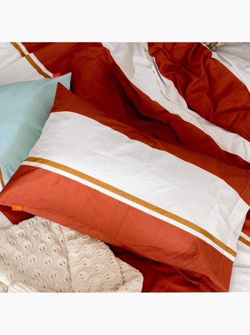 Federa per cuscino Golden lands "Happyfriday" - Kiabi