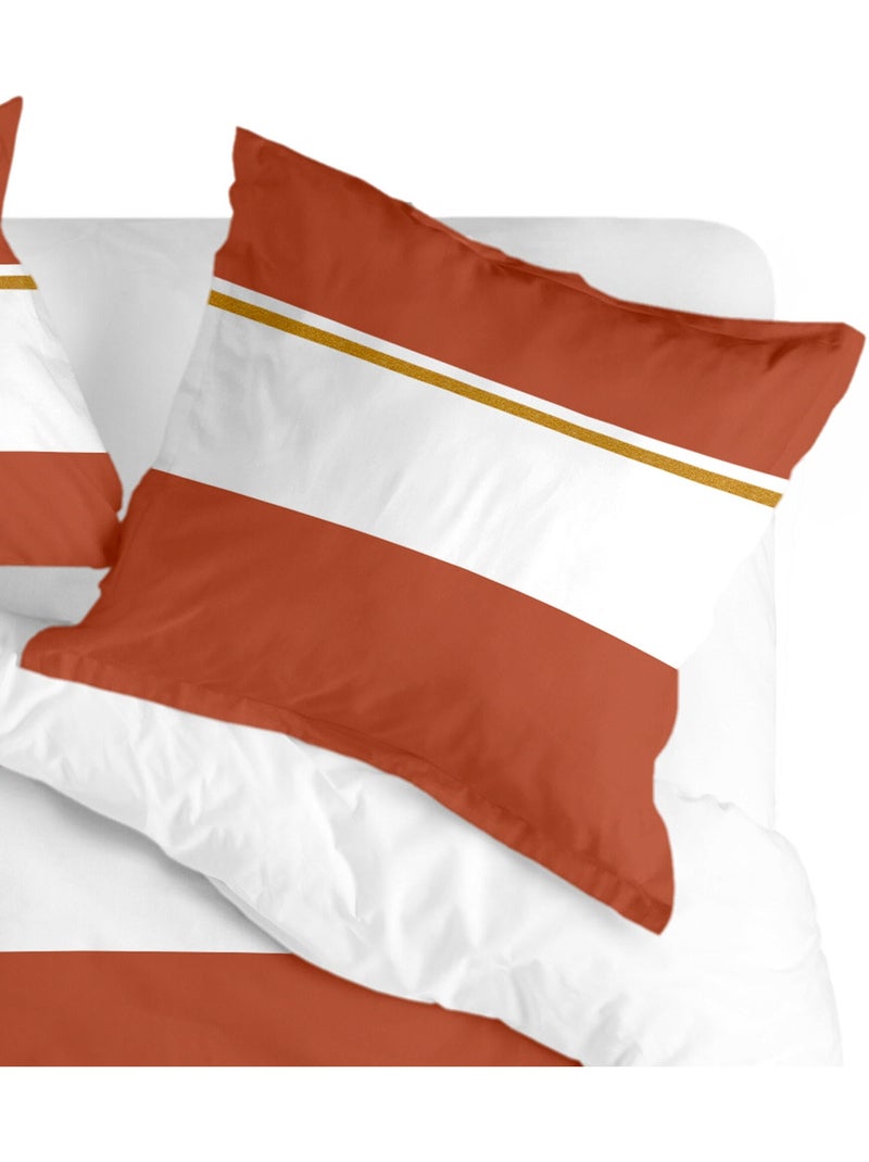 Federa per cuscino Golden lands "Happyfriday" Bianco - Kiabi