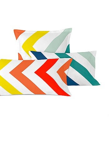 Federa per cuscino Happy stripes "Happyfriday
