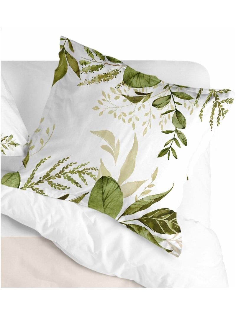 Federa per cuscino Herbal "Happyfriday" Bianco - Kiabi