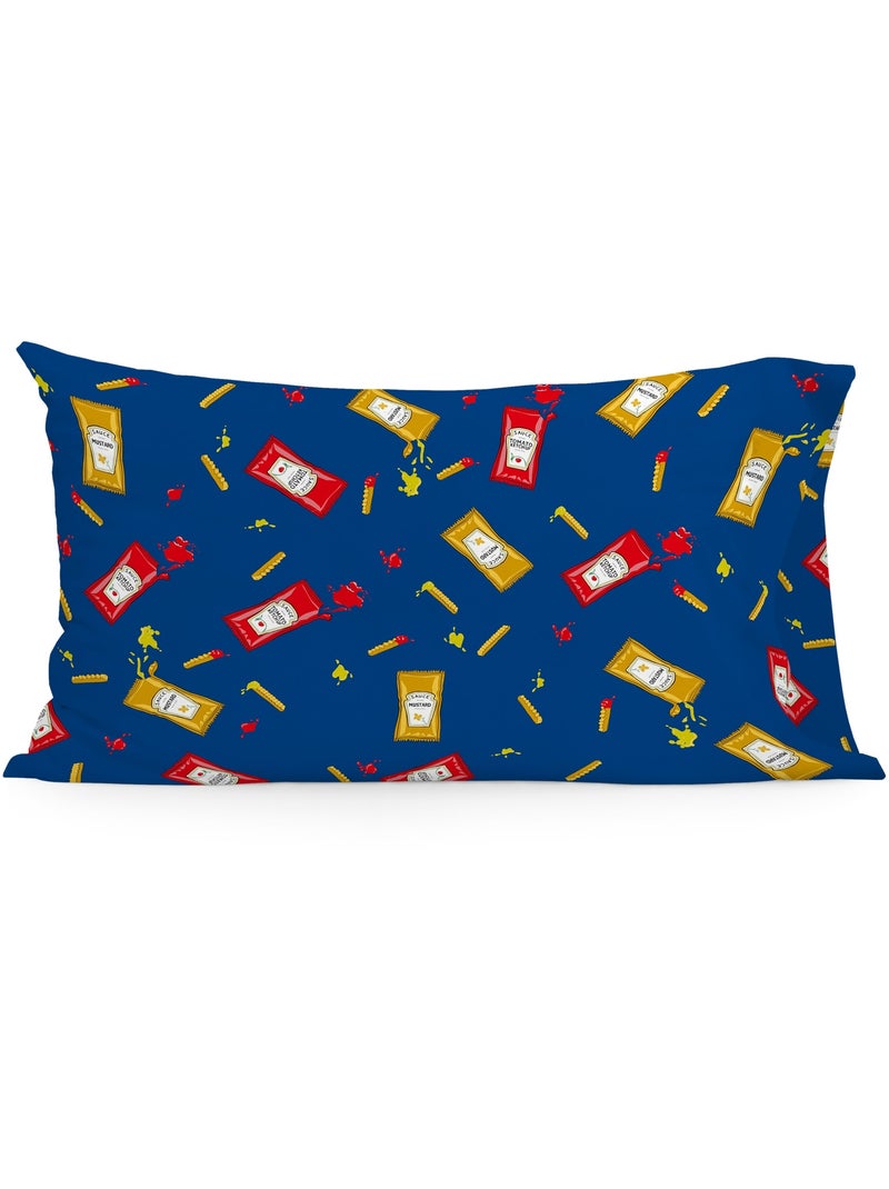Federa per cuscino Hotdog "Happyfriday" Multicolore - Kiabi