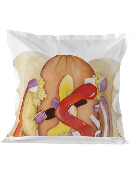 Federa per cuscino Hotdog "Happyfriday" - Kiabi