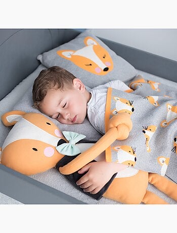 Federa per cuscino in cotone biologico lavorata a maglia | sevira kids | sevira kids