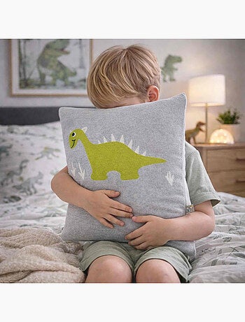 Federa per cuscino in cotone biologico lavorata a maglia | sevira kids | sevira kids