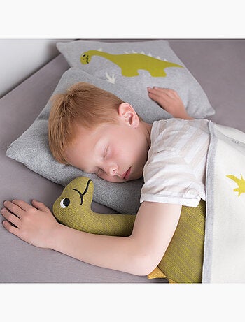 Federa per cuscino in cotone biologico lavorata a maglia | sevira kids | sevira kids