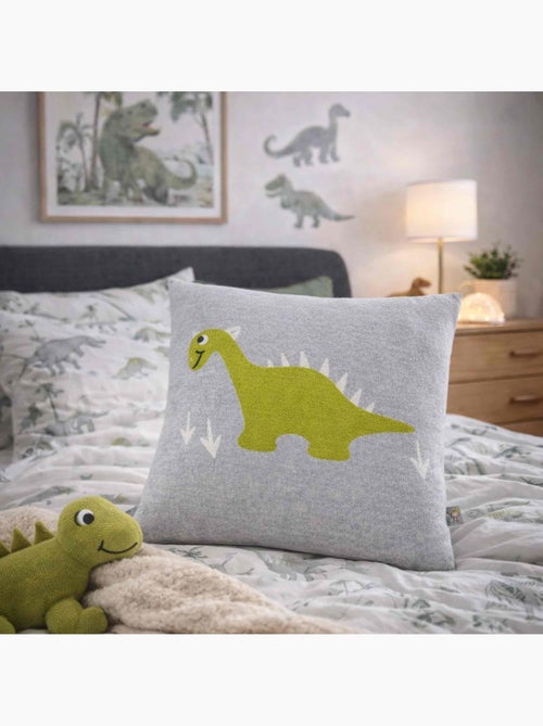 Federa per cuscino in cotone biologico lavorata a maglia | sevira kids | sevira kids - Kiabi Federa per cuscino in cotone biologico lavorata a maglia | sevira kids | sevira kids - Kiabi