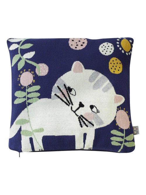 Federa per cuscino in cotone biologico lavorato a maglia | SEVIRA KIDS - Kiabi