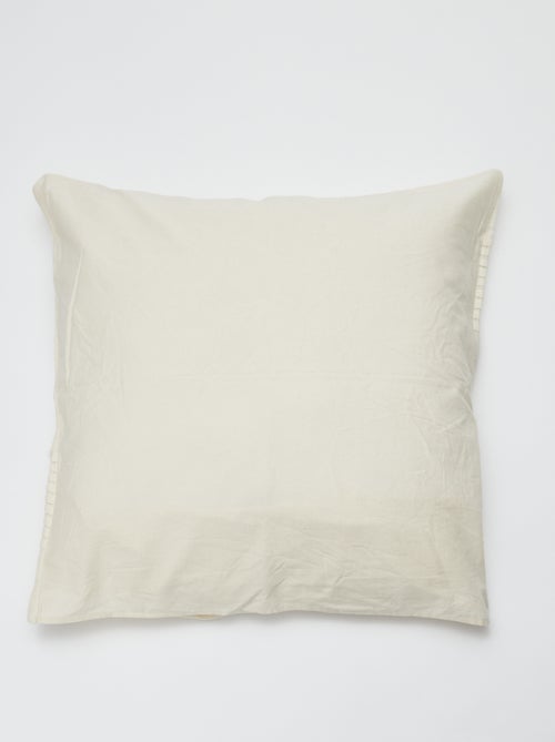 Federa per cuscino in garza di cotone - Kiabi Home - Kiabi