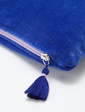 Federa per cuscino in velluto (45 x 45 cm)