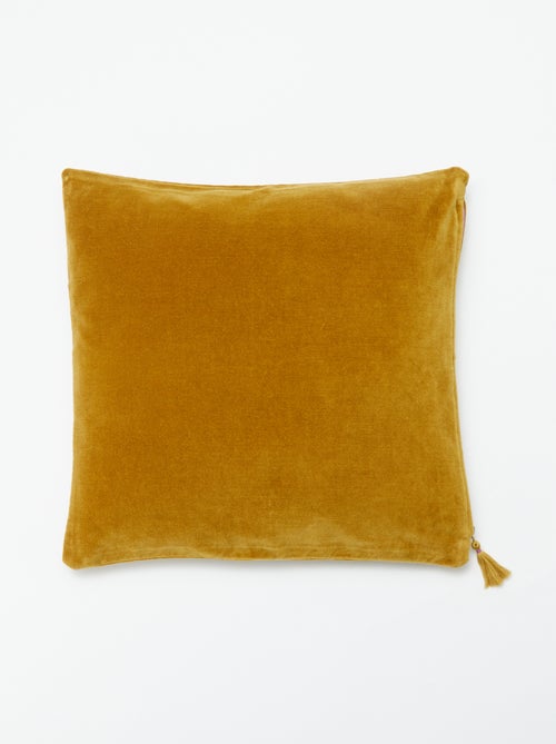 Federa per cuscino in velluto (45 x 45 cm) - Kiabi