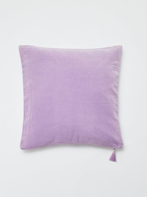Federa per cuscino in velluto (45 x 45 cm) - Kiabi