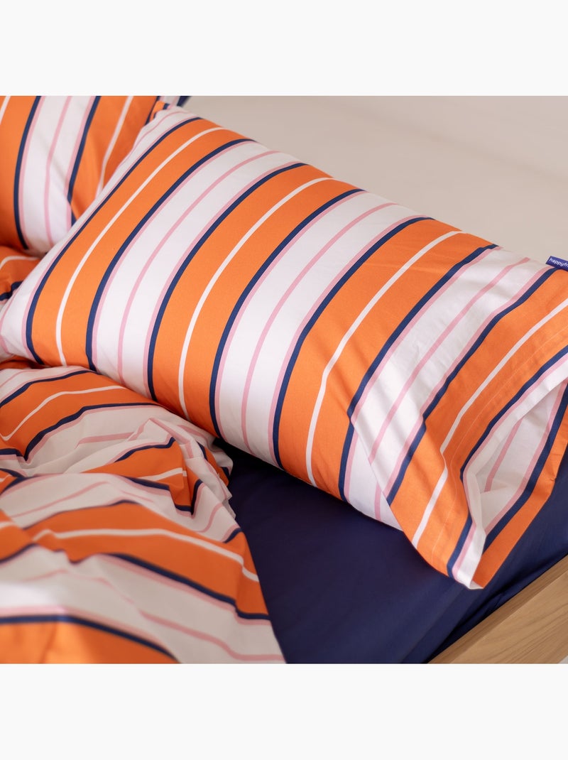 Federa per cuscino Joyful lines "Happyfriday" Multicolore - Kiabi