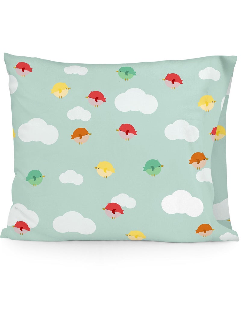 Federa per cuscino Learning to fly "Happyfriday" Multicolore - Kiabi