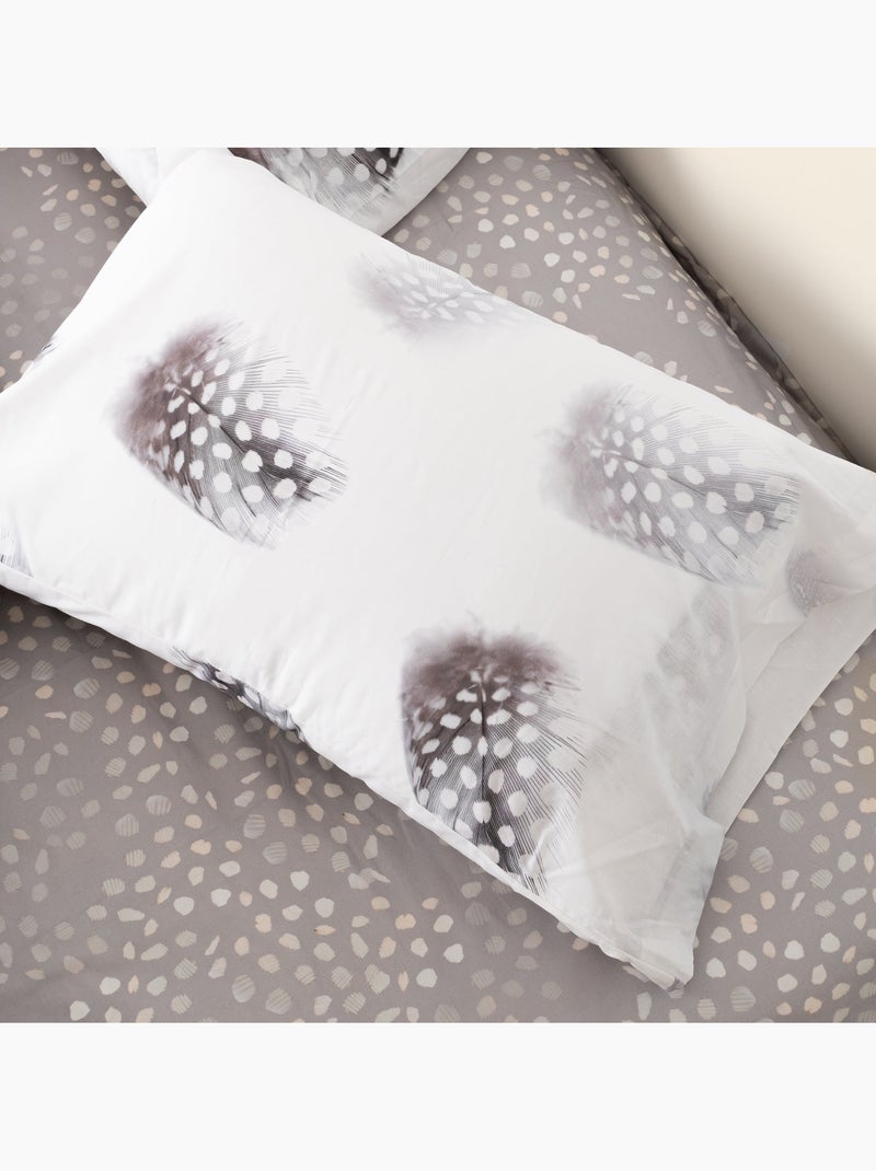 Federa per cuscino Light "Happyfriday" Bianco - Kiabi