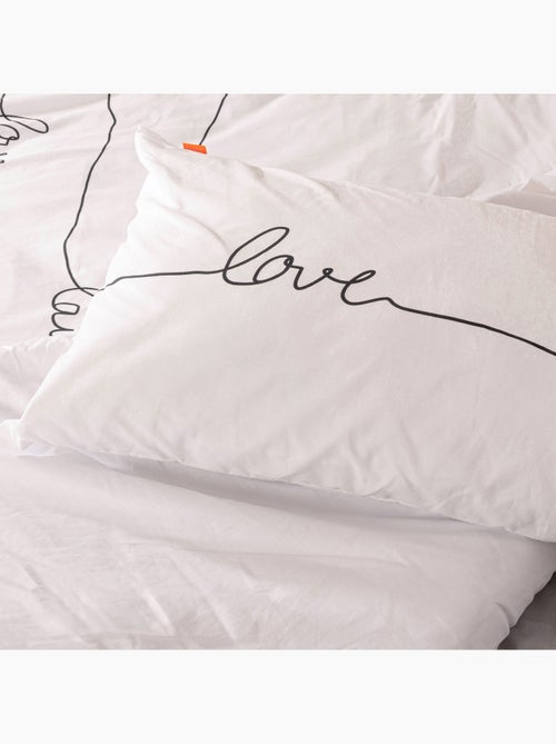 Federa per cuscino Live "Happyfriday" - Kiabi