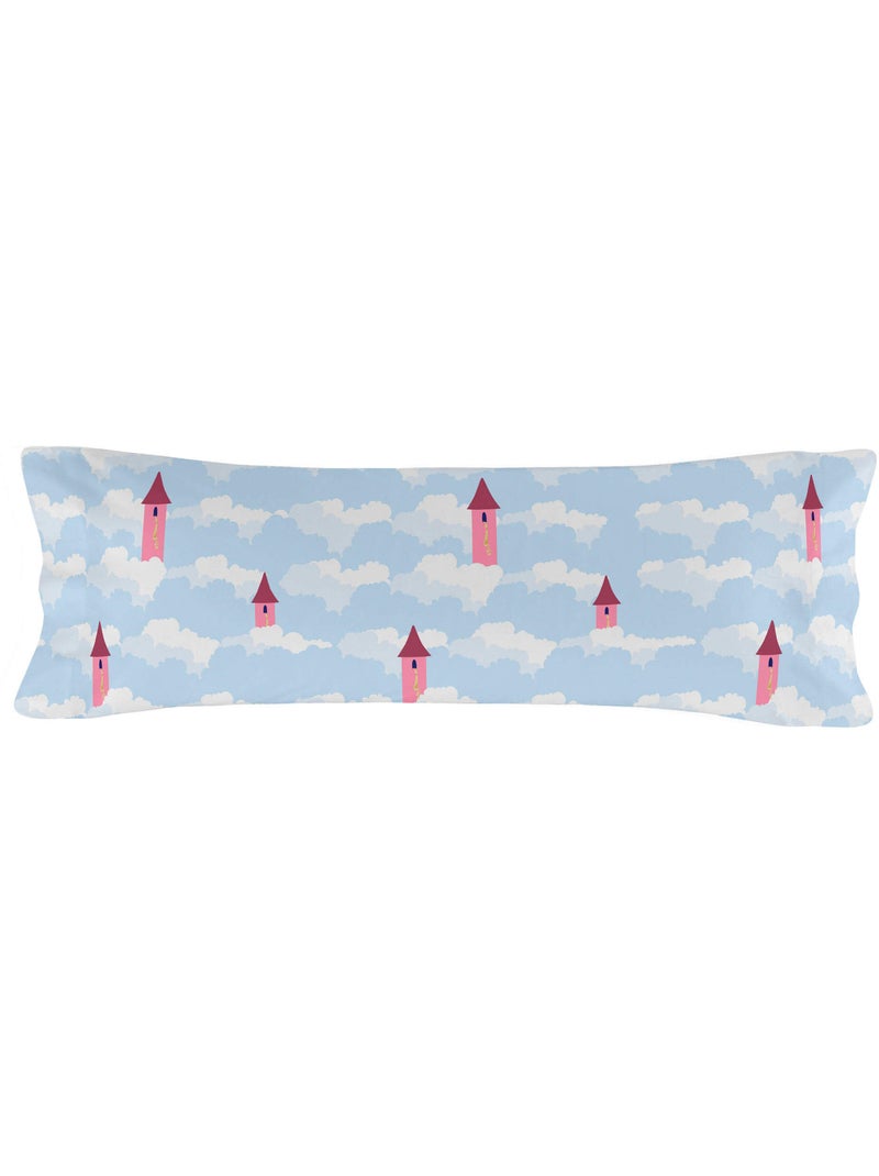 Federa per cuscino Long braid "Happyfriday" Blu Rosa - Kiabi