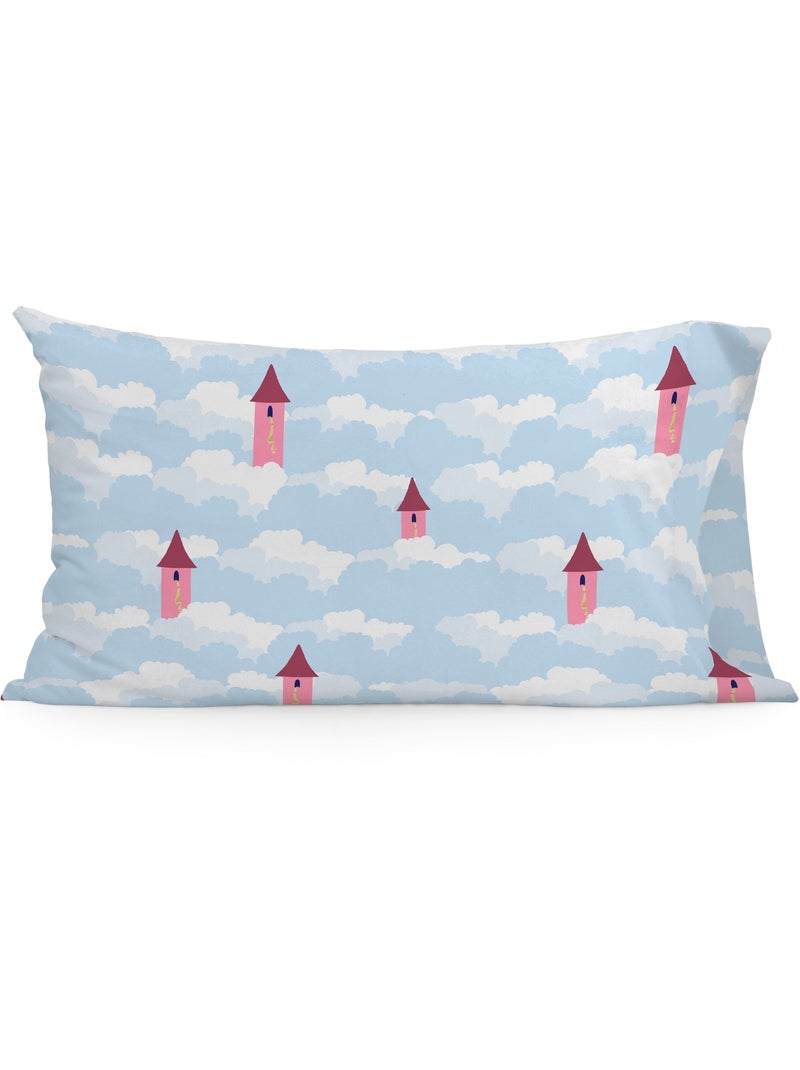 Federa per cuscino Long braid "Happyfriday" Blu Rosa - Kiabi