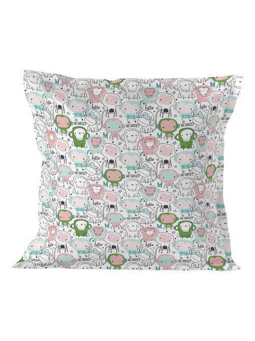 Federa per cuscino Macaque "Happyfriday" - Kiabi