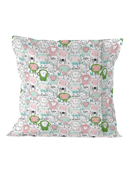 Federa per cuscino Macaque "Happyfriday" - Kiabi