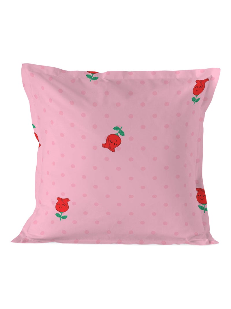 Federa per cuscino Magic rose "Happyfriday" Bianco - Kiabi