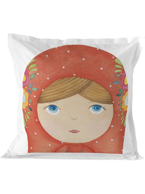 Federa per cuscino Matryoshka "Happyfriday" - Kiabi