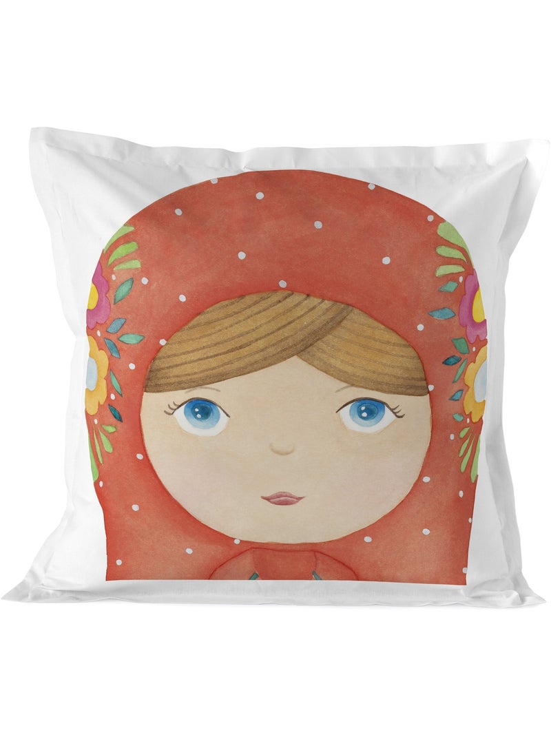 Federa per cuscino Matryoshka "Happyfriday" Multicolore - Kiabi