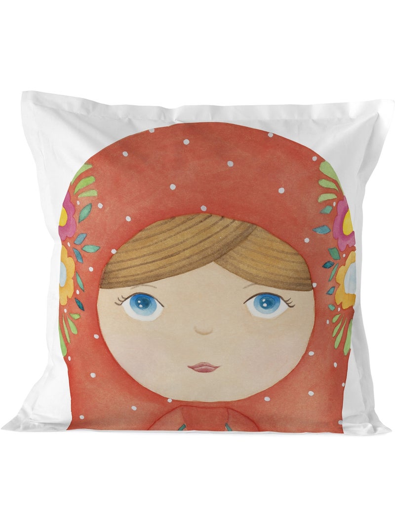 Federa per cuscino Matryoshka "Happyfriday" Multicolore - Kiabi