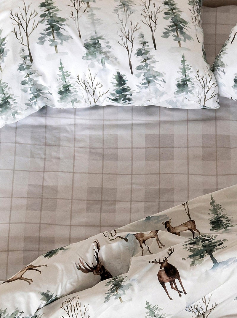 Federa per cuscino Mystical winter "Happyfriday" Multicolore - Kiabi