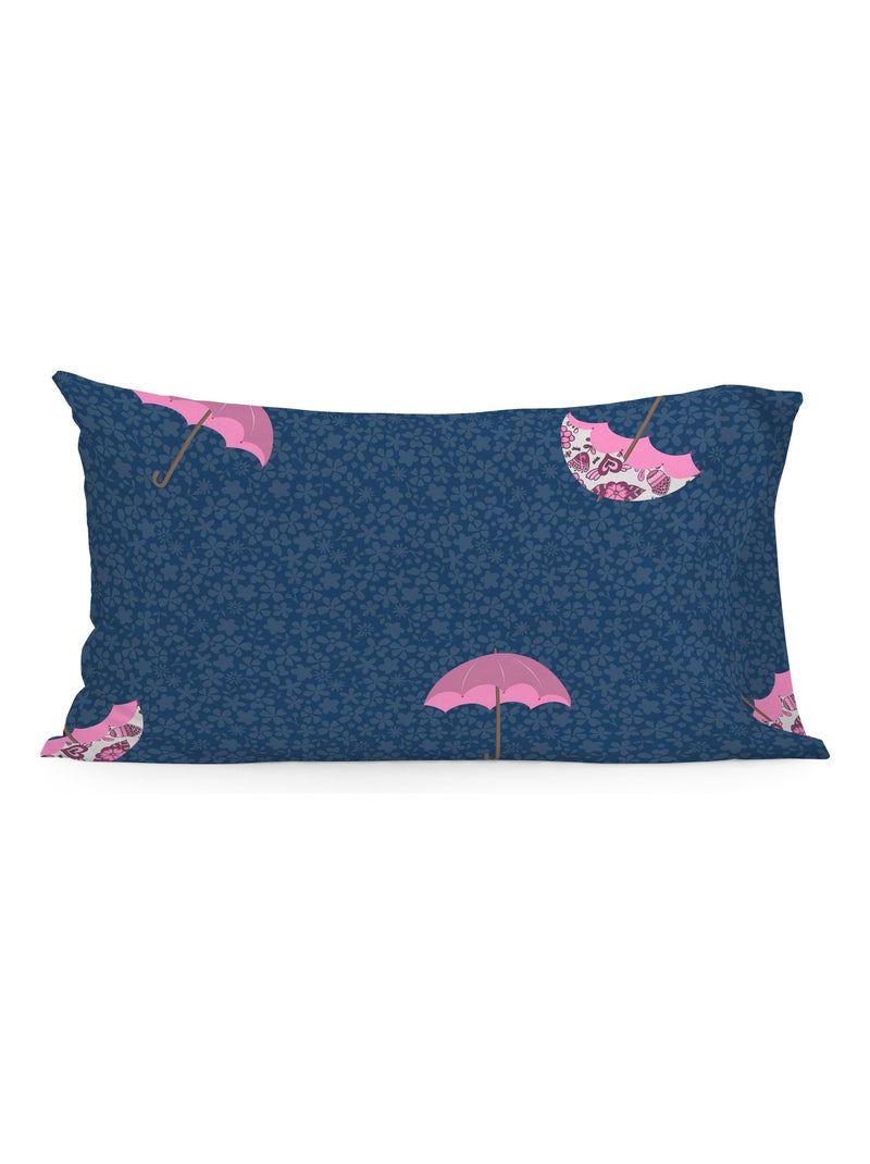 Federa per cuscino Nanny "Happyfriday" Blu Rosa - Kiabi