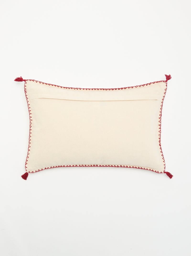 Federa per cuscino natalizia - KIABI Home Bianco Ecru - Kiabi