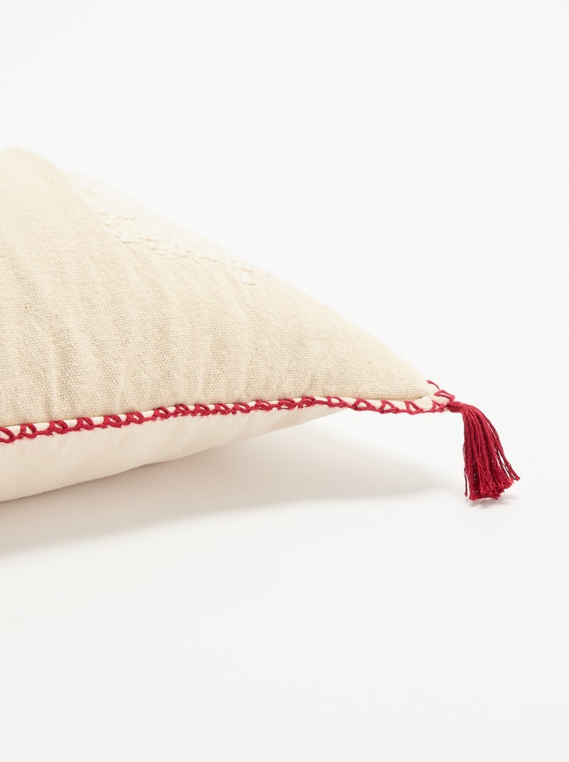 Federa per cuscino natalizia - KIABI Home Bianco Ecru - Kiabi