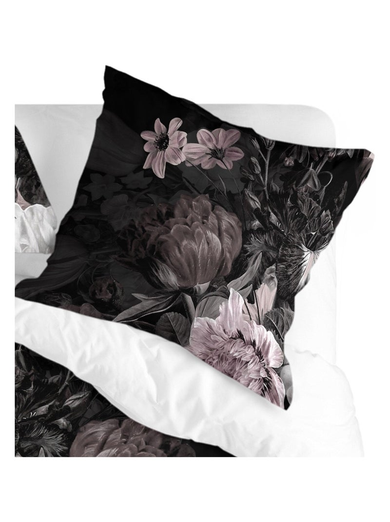 Federa per cuscino Onyx "Happyfriday" Nero Rosa - Kiabi