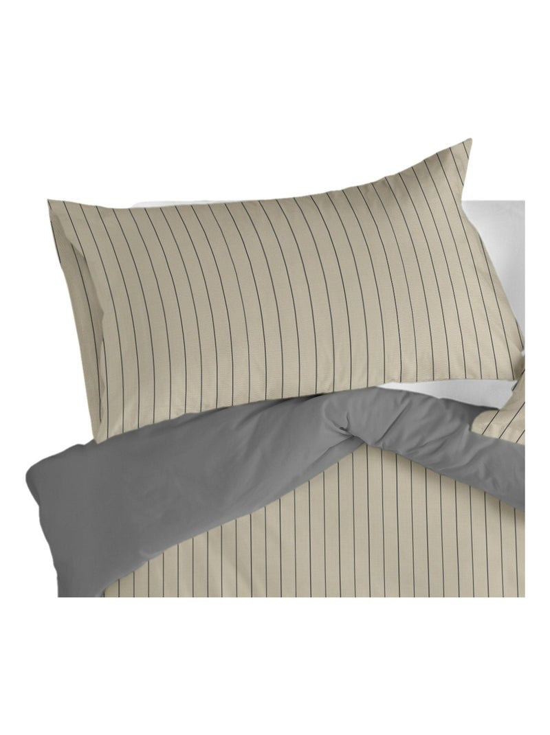 Federa per cuscino Oxford "Happyfriday" Beige - Kiabi
