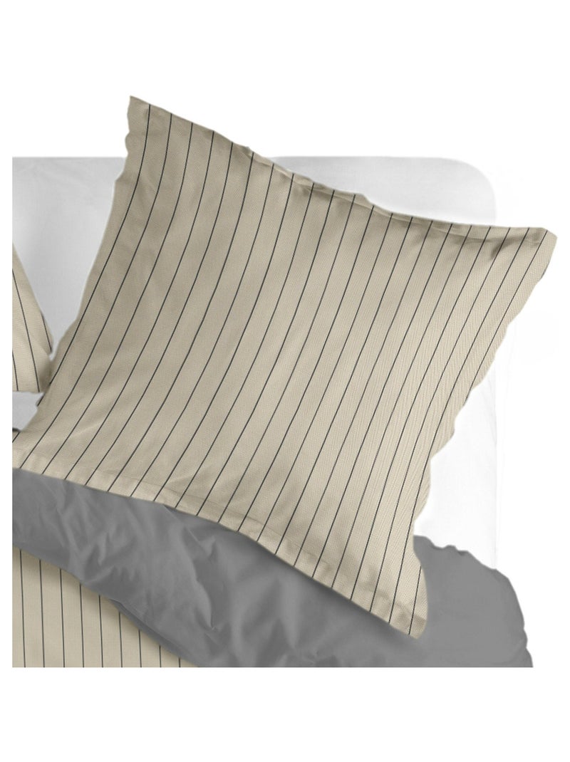 Federa per cuscino Oxford "Happyfriday" Beige - Kiabi