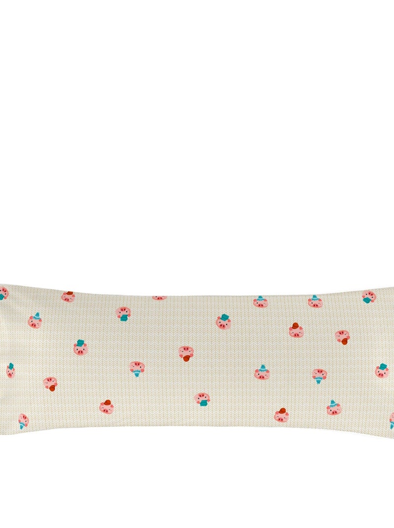 Federa per cuscino Piggys "Happyfriday" Giallo - Kiabi