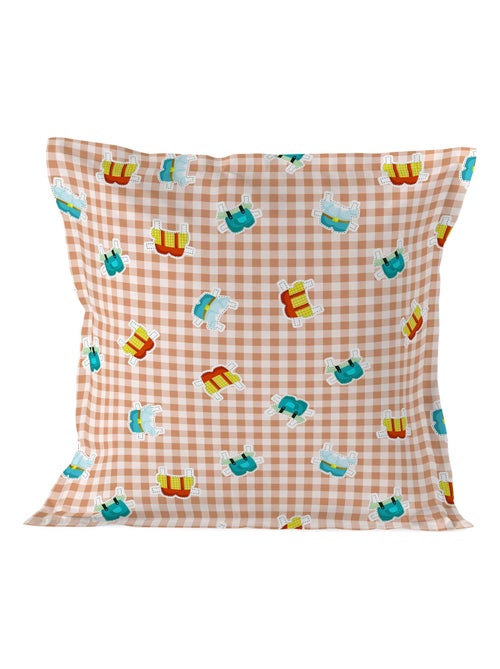 Federa per cuscino Piggys vichy "Happyfriday" - Kiabi