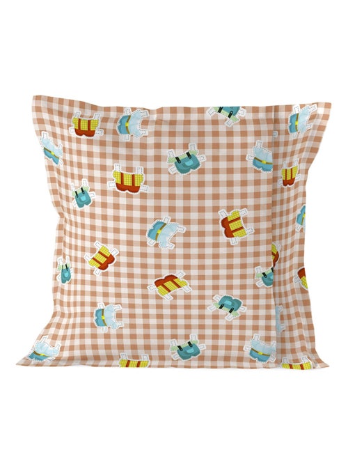 Federa per cuscino Piggys vichy "Happyfriday" - Kiabi