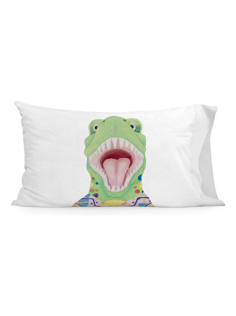 Federa per cuscino Pyjama "Happyfriday" Bianco - Kiabi
